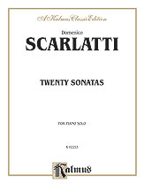 20 Sonatas-Piano Solo piano sheet music cover Thumbnail